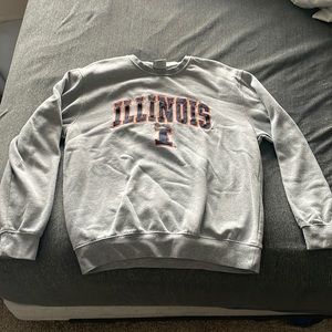 Illinois Fighting Illini Vintage Pullover